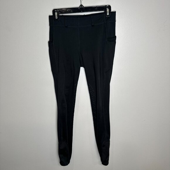 Ovation Riding Tights Women Size L 30 Aerowick SLC Black Pants Breeches - Picture 1 of 10